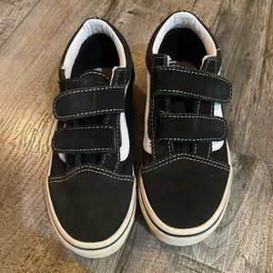 Vans kids Velcro old skool V shoe
